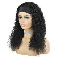 Perruques bandeau et postiches en cheveux humains vierges brésiliens ondulés, pour l'approvisionnement transfrontalier, longueur 14-28 pouces