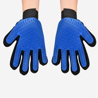 Gants de toilettage pour animaux de compagnie en silicone écologiques en gros pour chats, chiens et petits animaux – Élimination des poils