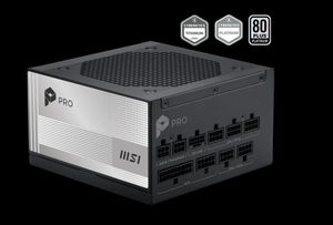 brand new M-S-I PRO A850PL PCIE5 850W Full Modular ATX 3.1 Power Supply Unit - Product Image 4