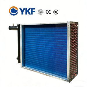 Prix de gros d'usine Oem condenseur de réfrigération à tube à ailettes échangeur de chaleur - Product Image 1