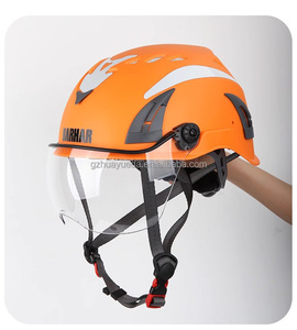 <span class=keywords><strong>Casque</strong></span> <span class=keywords><strong>de</strong></span> sécurité 12-Vent 5-Point Goggles Bande réfléchissante PC Shell Léger pour la <span class=keywords><strong>Protection</strong></span> contre les chutes Hauteur Travail Escalade Équipement <span class=keywords><strong>de</strong></span> sauvetage - Product Image 5