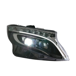 Conjunto de Faros Delanteros LED de Alta Intensidad para Vito 16-23, Modificación con Lentes LED Completas, Luces de Circulación Diurna de 12V - Product Image 5