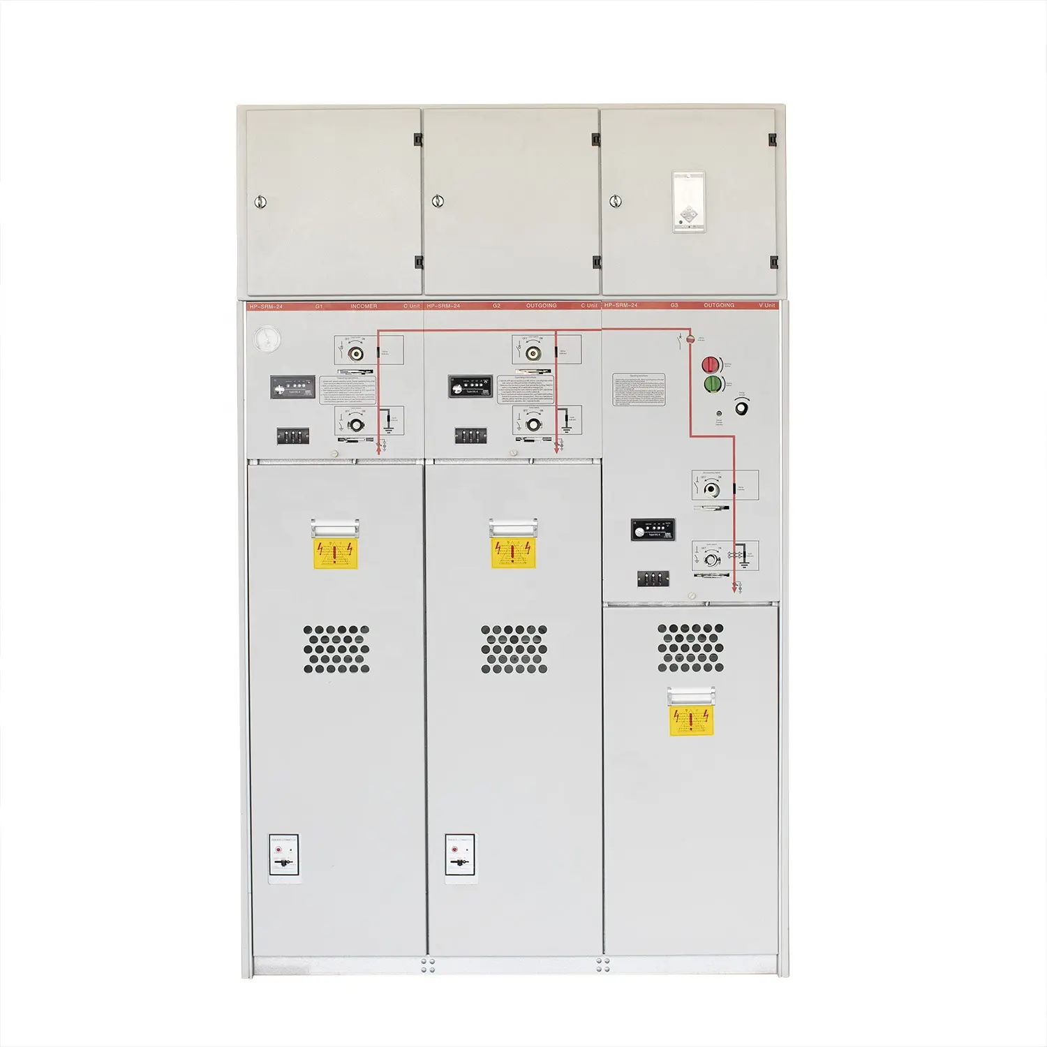 Fabrikant van indoor gas geïsoleerde schakelapparatuur panel power distributie apparatuur 12kv Gis schakelapparatuur