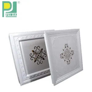 China fábrica aluminio suspendido Metal techo azulejos precio