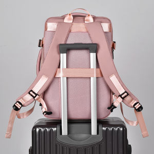 Mochila para Portátil de Gran Capacidad para Mujer, 16.1 Pulgadas, Expandible, para Viajes de Negocios, <span class=keywords><strong>Bolsa</strong></span> de Equipaje de EVA, Diseño Moderno - Product Image 5