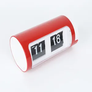 Factory Directly Supply Promotion Gift Giant Retro Digital Desktop Auto Flip Alarm Wall Clock