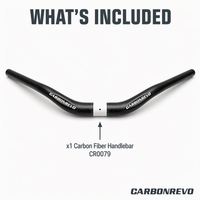 Guidon de trottinette électrique Carbonrevo – Guidon de trottinette durable, performances stables, ajustement parfait, léger et compatible