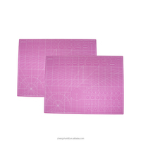Tappetino da Taglio Bifacciale Ever Bright per Artigianato e Cucito, Blu, 3 Strati in PVC Autorigenerante, Formato A5