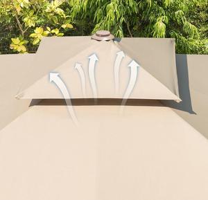 Logo personalizzato stampato grande resistente ombrellone <span class=keywords><strong>da</strong></span> <span class=keywords><strong>giardino</strong></span> contemporaneo esterno ombrellone per uso interno Hotel - Product Image 5