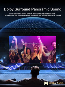 <span class=keywords><strong>Mini</strong></span> projecteur GTV haute luminosité avec support réglable, 3D, 4K, LED, autofocus, WiFi 6, Android 13, stéréo <span class=keywords><strong>HIFI</strong></span>, cinéma, éducation, portable - Product Image 2