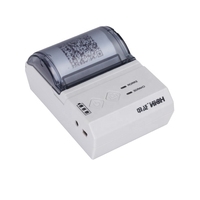 Printer Thermal Mini Portabel 58mm 203dpi dengan USB/BT/WiFi untuk Pengantar Makanan, Penagihan Mobile, Tersedia