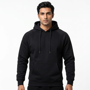 Sudadera con capucha extragrande de invierno para hombre, de alta calidad, 100% algodón, con logo personalizado, estilo moderno con hombros caídos, bajo pedido mínimo. - Product Image 1