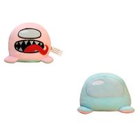 Peluches Réversibles Pieuvre en Gros, Douces et Rembourrées en Coton PP, 15cm, Unisexe, pour Enfants de 5 à 13 ans+, Saint-Valentin
