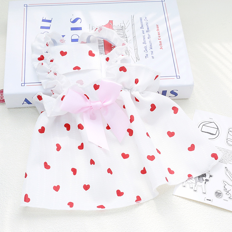 Robe princesse en forme de coeur
