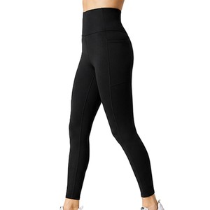 Women's Workout Fitness Activewear <b>Leggings</b> Solid Breathable Eco-Friendly <b>Plus</b> <b>Size</b> Comfortable Spandex/Polyester Fabric Yoga - Product Image 2