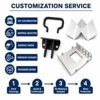 Custom Sheet Metal Stamping Parts Zinc Plated Powder Coated OEM for Automotive Truck Trailer Components
