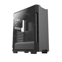 Boîtier JNP pour ordinateur de jeu Nouveau design Ventilateur de bureau Armoire de serveur Système de refroidissement d'eau Châssis d'alimentation PC de jeu en plastique