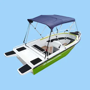 New 420 nhôm hull tốc độ Side chỉ đạo giao diện điều khiển thể thao 14ft Racing thuyền để bán