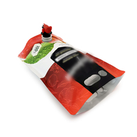 Pochette en aluminium imprimée de 1,5 L, 3 L, 5 L avec bec verseur pour vin, café froid, bière, tequila, emballage