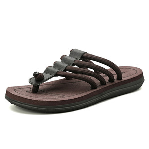 <span class=keywords><strong>Sandalias</strong></span> <span class=keywords><strong>de</strong></span> Playa para <span class=keywords><strong>Hombre</strong></span>, <span class=keywords><strong>de</strong></span> Verano, con <span class=keywords><strong>Cuerda</strong></span> Redonda, <span class=keywords><strong>de</strong></span> Cuero PU, Casuales, con Forro <span class=keywords><strong>de</strong></span> Malla Antideslizante, Pantuflas para Exteriores - Product Image 1