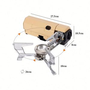Portable 2600W Stainless Steel Self-driving Gas <b>Stove</b> Ignition Foldable Outdoor Camping Hiking BBQ Grill Cooker Manual Travel - Product Image 6