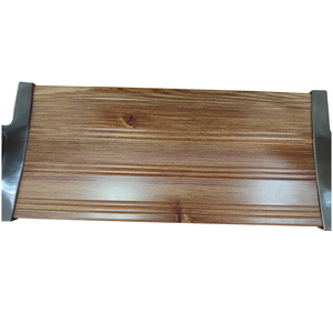 Échelle pliante portable à 4 marches, finition imitation bois, marches larges, en aluminium, antidérapante, pour la maison, la cuisine et le bureau - Product Image 4