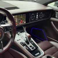 Lecteur DVD de voiture Android à double écran, navigation GPS, CarPlay interactif pour Porsche Panamera 2010-2016, écran multimédia de voiture