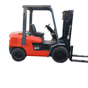 Made In Japan In Shanghai Yard Used Toyota <b>Forklift</b> FD30 3T Warehouse Material Handing Lift High Quality Originally - Product Image 1