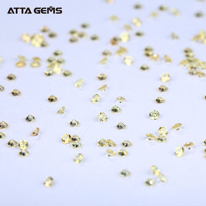 Pedra Preciosa Pukhraj de 1 Quilate, Tamanho Pequeno de 0.8-2.5mm, Safira Amarela Natural, Preço da Safira Amarela Natural de Bangkok - Product Image 4