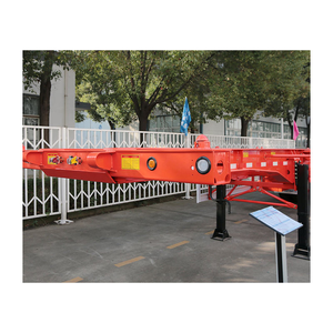 Semirremolque Esqueleto Eficiente con Intercambio <span class=keywords><strong>de</strong></span> Contenedores <span class=keywords><strong>de</strong></span> 20 <span class=keywords><strong>y</strong></span> 40 Pies para Logística <span class=keywords><strong>de</strong></span> Contenedores Transfronterizos - Product Image 2