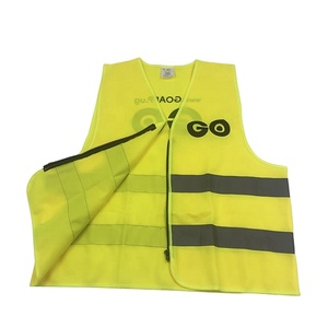 เสื้อกั๊กสะท้อนแสงแบบมองเห็นได้ชัดเจน 2 แถบ - Product Image 3