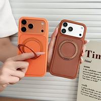 Étui de téléphone à support magnétique invisible pour iPhone 18 17 Pro Max, accessoires de téléphone portable antichoc pour iPhone 11 12 13 14 15 16