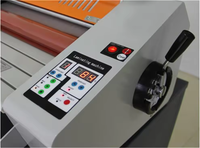 Machine à plastifier grand format Machine à plastifier double face Film plastique PE Machine à relier par colle