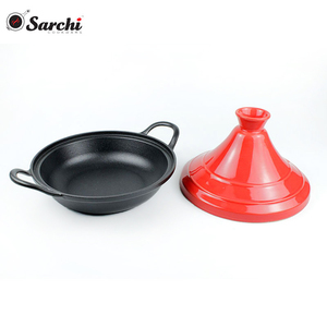 Nồi Gang Đúc Cảm Ứng Castamel, Nồi Nấu Tráng Men Cỡ Nhỏ Kiểu Moroccan - Product Image 3