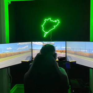 Mapa de regalo único personalizado, <span class=keywords><strong>Led</strong></span> letrero de neón, circuito, pista de carreras, letreros de neón, Carteles de neón para arte de pared de habitación, decoración del hogar - Product Image 1