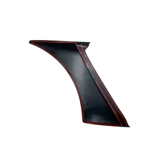 Une paire d'ailes avant non peintes style GT350 pour Ford Mustang 2015-2022, couvre-aires de frein, accessoire automobile - Product Image 4