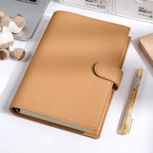 Journal en cuir A5 de haute qualité 2026, design personnalisé, minimaliste, pour le bureau, planificateur en cuir souple, carnet - Product Image 1