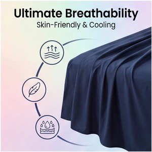 Juego de Sábanas de Microfibra Suave Premium de 90 g/m², Diseño Moderno y Minimalista, para <span class=keywords><strong>Cama</strong></span> Doble, Directo de Fábrica, MOQ Bajo - Product Image 4