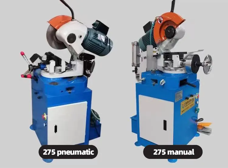 MC-275B pneumatische rostfreier stahl rohrschnittmaschine 45 grad winkel schnittmaschine