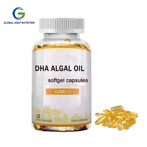 Suplemen kesehatan dha ganggang minyak softgel dukungan memori mata fungsi anak-anak 50% dha algal minyak softgel - Product Image 2