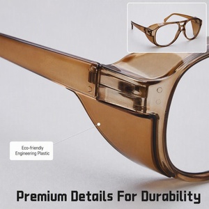 <span class=keywords><strong>Occhiali</strong></span> di Sicurezza con Lenti Avvolgenti Resistenti per Protezione Personale, Uso Industriale e Edile - Product Image 6