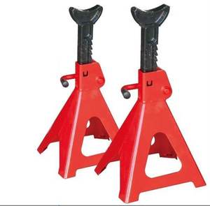 Support de <span class=keywords><strong>cric</strong></span> robuste à haute position 6 <span class=keywords><strong>pour</strong></span> outil de réparation de voiture grand support de <span class=keywords><strong>cric</strong></span> de tuyau en acier de couleur rouge - Product Image 2