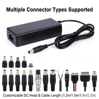 Adaptateurs pour Cadre Photo Numérique 10 Ampères AC/DC 110-220 Volts Adaptateur 120 Watts 100-240v C14 Alimentation à Découpage de Bureau 12v 10a Adaptateur