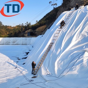 Vải địa kỹ thuật không dệt cho đường bộ 100g 110g 120g 300g 400g 500g 600g/m2 800gsm <span class=keywords><strong>PP</strong></span> PET Vải địa kỹ thuật không dệt 200gram - Product Image 2