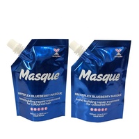 Sachet Doypack Personnalisé en Aluminium Imprimé avec Bec Verseur, Échantillon Alimentaire, Anti-humidité, Taille Personnalisable, pour Lait, Aliments en Conserve, Chewing-gum