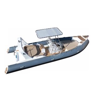 4 thì động cơ phía ngoài <span class=keywords><strong>200</strong></span> HP với trục dài transom thuyền sườn hypalon sợi thủy tinh 760 - Product Image 5