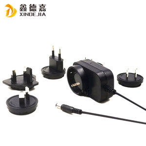 Tùy chỉnh AC DC biến áp hoán đổi cho nhau <span class=keywords><strong>Power</strong></span> <span class=keywords><strong>Adapter</strong></span> <span class=keywords><strong>15W</strong></span> Cáp loạt đa-cắm tường sạc an toàn chứng chỉ - Product Image 1