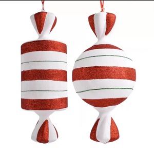 Đồ trang trí Giáng sinh 2025 kiểu kẹo, đồ trang trí cây thông Noel cỡ lớn, đồ trang trí Giáng sinh hình kẹo - Product Image 6