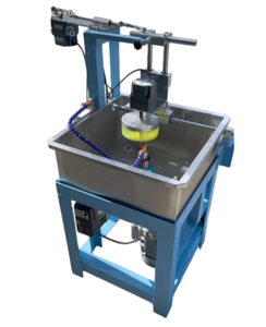 Machine de polissage à plat pour bijoux en jade, vitesse variable, roulement à billes, meulage automatique, acier inoxydable - Product Image 1
