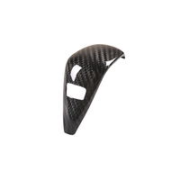 Accessoires d'intérieur en fibre de carbone véritable pour BMW 1/3/4 série F40 G20 G21 G22 G23 G24 Z4 2020-2023 pommeau de levier de vitesse couvercle d'habillage de tête
